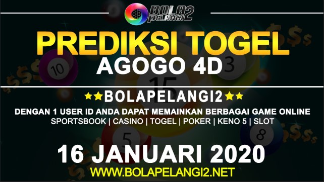 Prediksi Togel Agogo 4D 16 Januari
