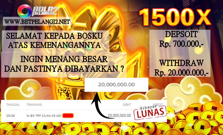 PEMENANG SLOT JDB 05 AGUSTUS 2021