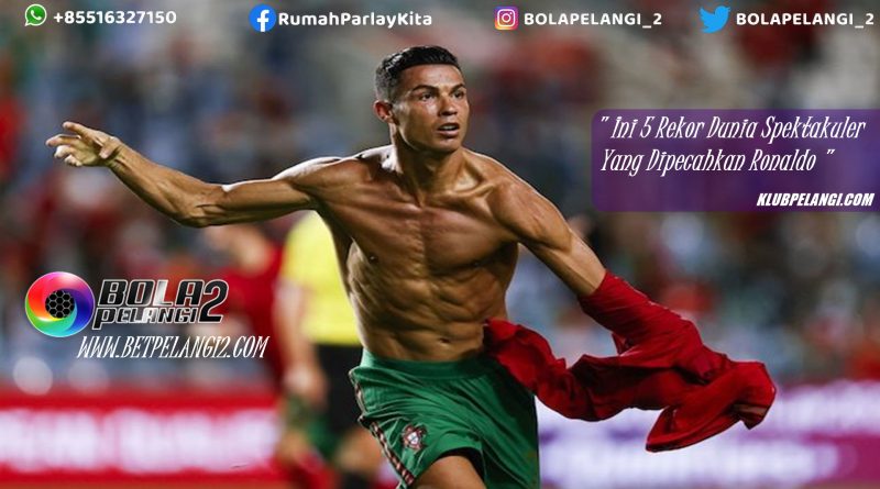 Ini 5 Rekor Dunia Spektakuler Yang Dipecahkan Ronaldo