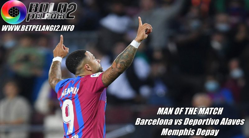 Barcelona vs Deportivo Alaves : Memphis Depay