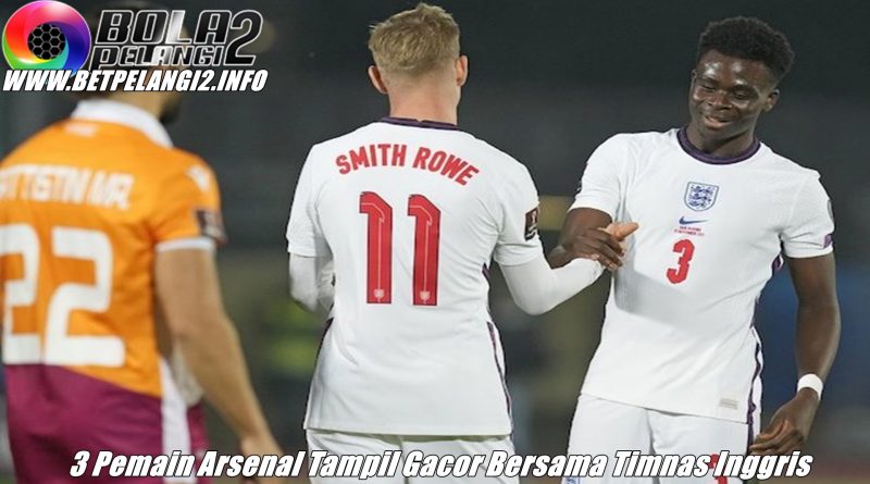 3 Pemain Arsenal Tampil Gacor Bersama Timnas Inggris