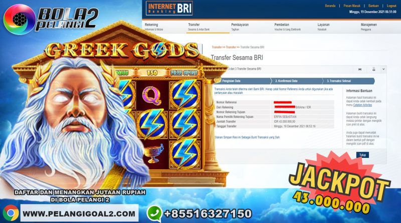 JACKPOT SLOT Pragmatic 19-DESEMBER-2021