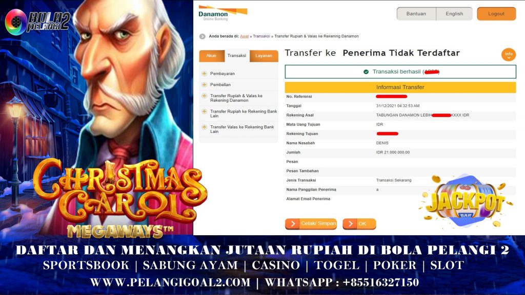 JACKPOT SLOT Pragmatic 31-DESEMBER-2021