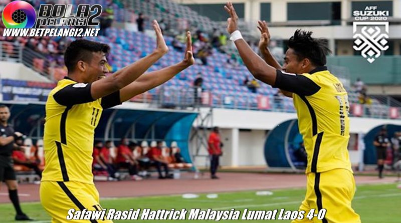 Safawi Rasid Hattrick Malaysia Lumat Laos 4-0