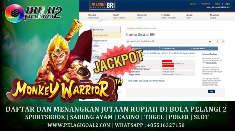 JACKPOT SLOT Pragmatic 04-JANUARI-2022